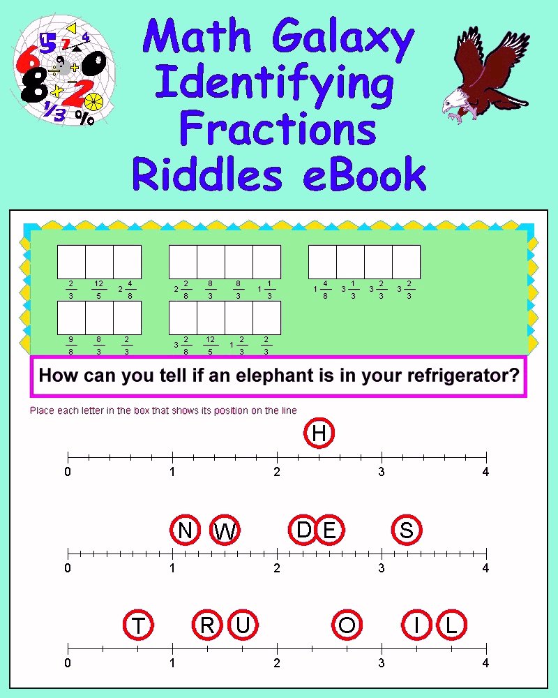 Identifying Fractions eBook